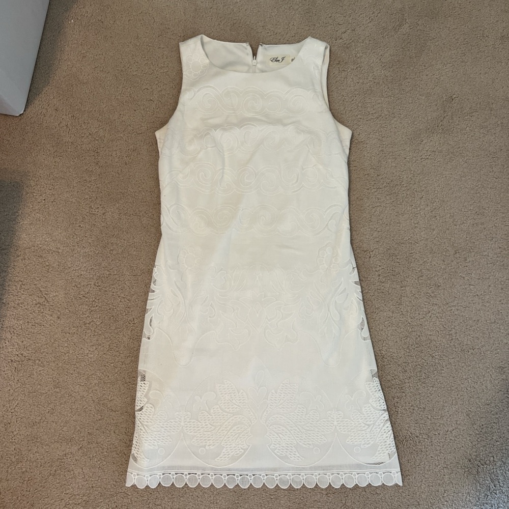 Eliza J lace dress | color white | size 2 | perfect for graduation!